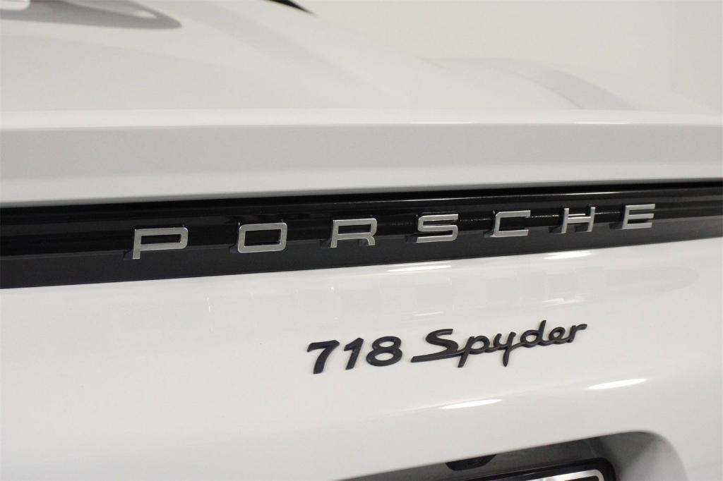 used 2022 Porsche 718 Spyder car, priced at $127,888