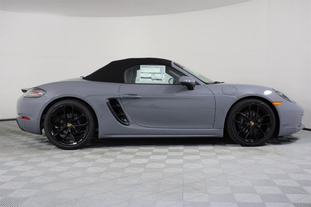 new 2025 Porsche 718 Boxster car, priced at $99,165