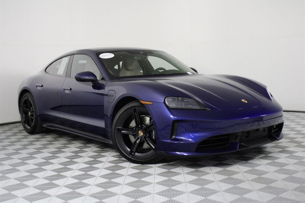 used 2025 Porsche Taycan car, priced at $164,745