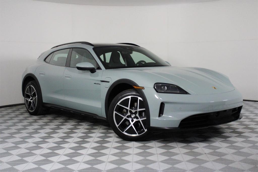 used 2025 Porsche Taycan car, priced at $127,888
