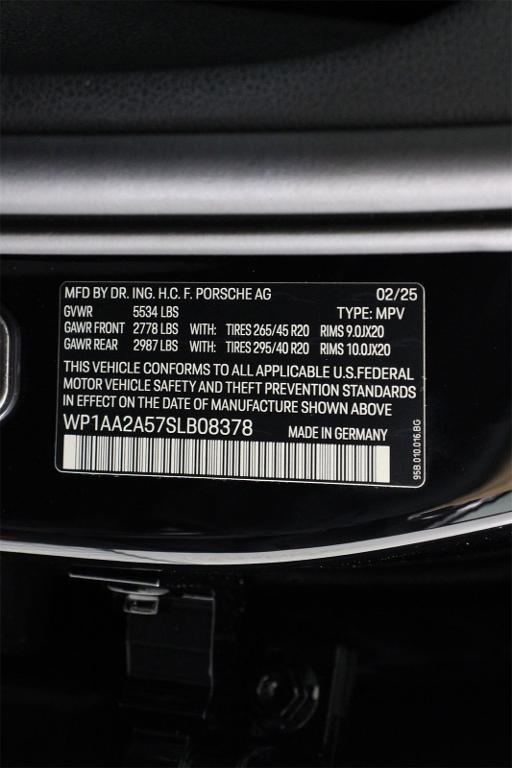 used 2025 Porsche Macan car, priced at $63,888