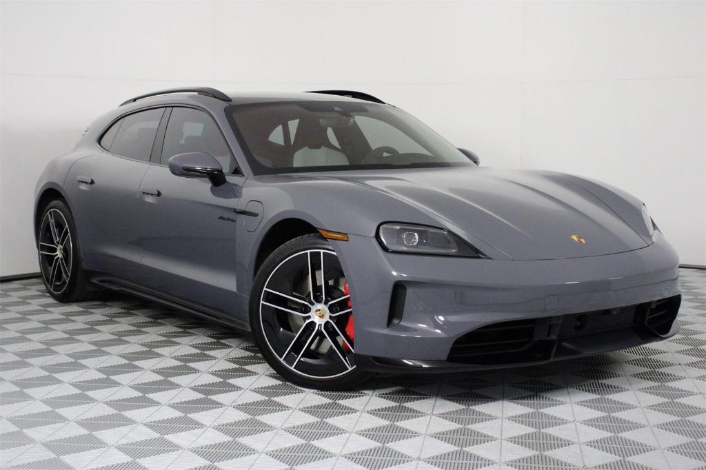 used 2025 Porsche Taycan car, priced at $147,888