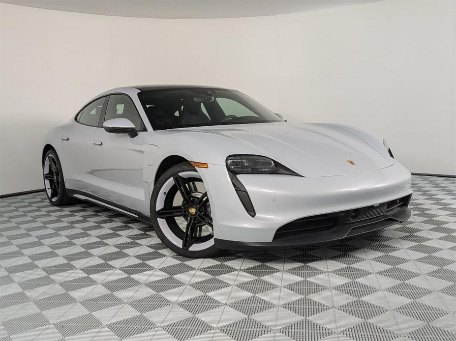 used 2023 Porsche Taycan car, priced at $77,888