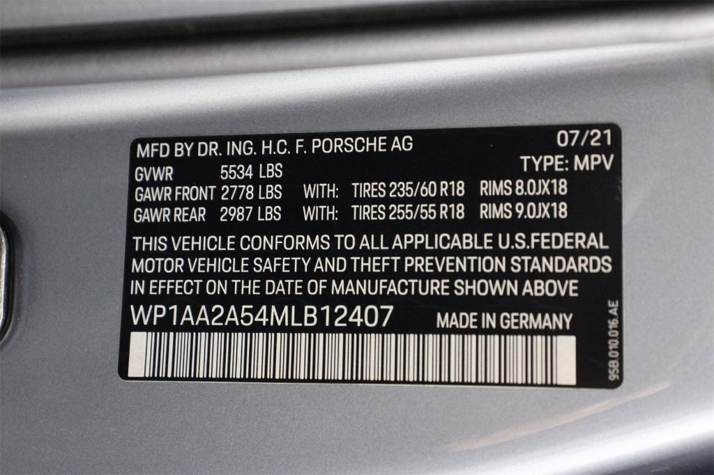used 2021 Porsche Macan car, priced at $42,888