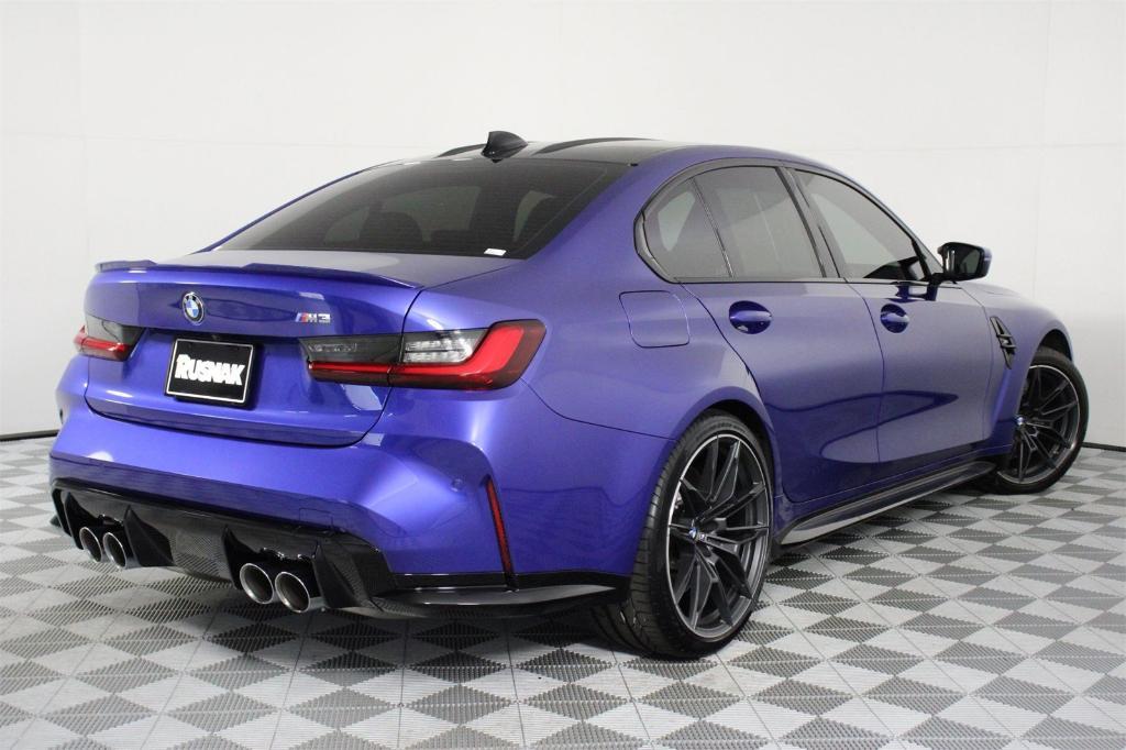 used 2022 BMW M3 car, priced at $73,900