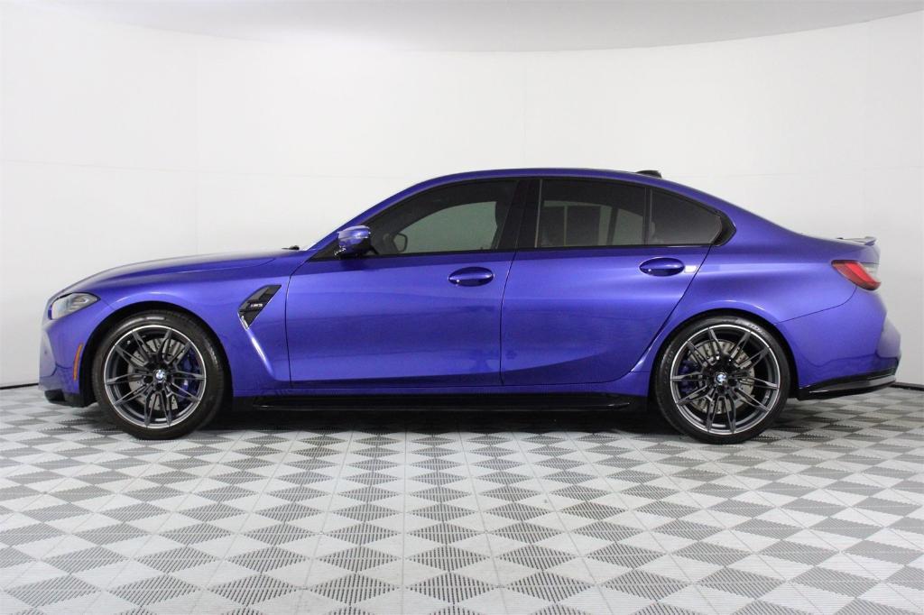 used 2022 BMW M3 car, priced at $73,900
