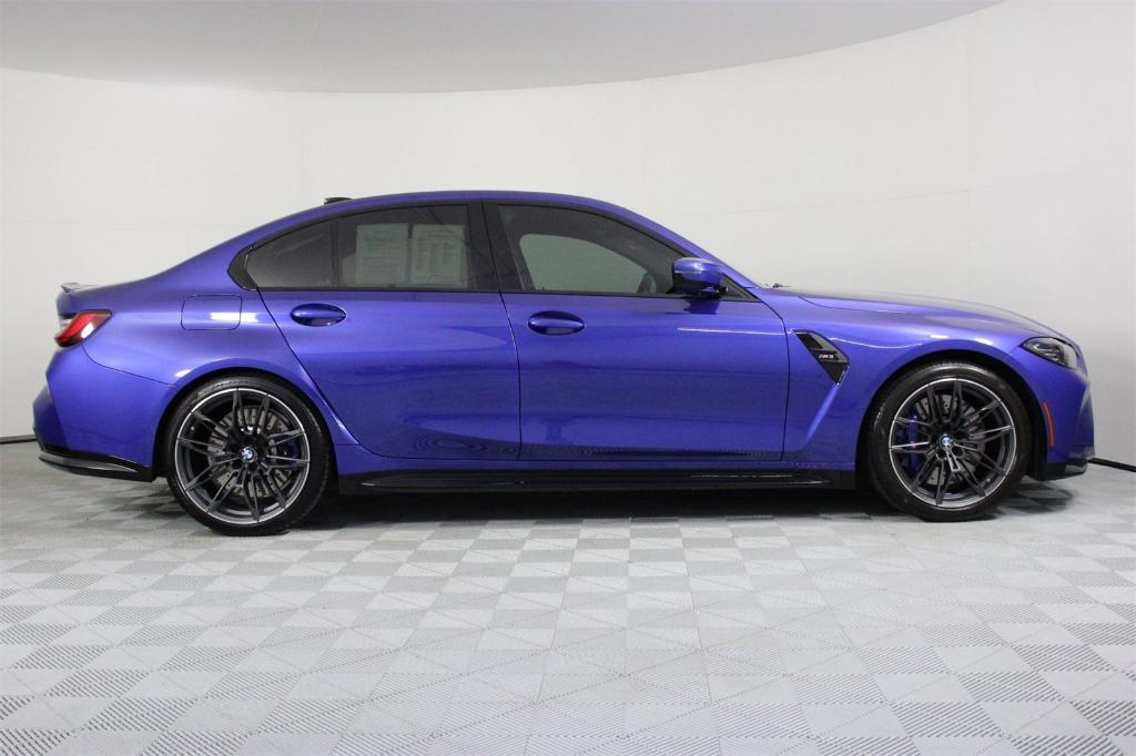 used 2022 BMW M3 car, priced at $73,900