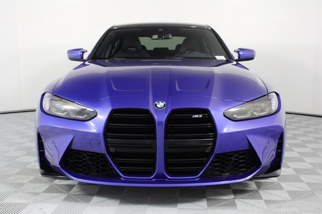 used 2022 BMW M3 car, priced at $73,900
