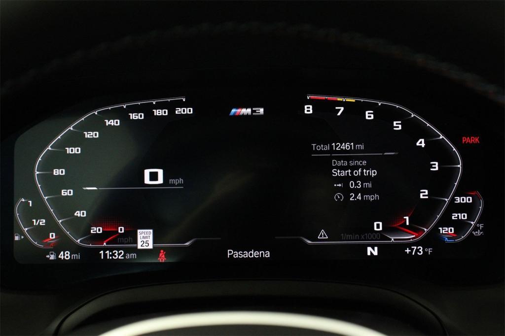 used 2022 BMW M3 car, priced at $73,900