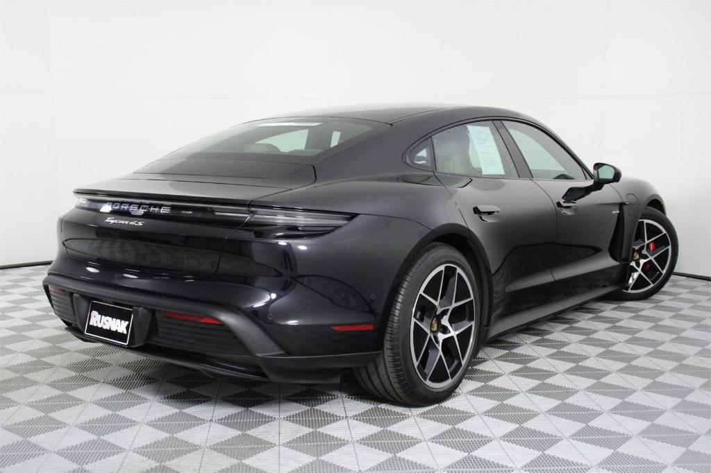 new 2025 Porsche Taycan car, priced at $144,395