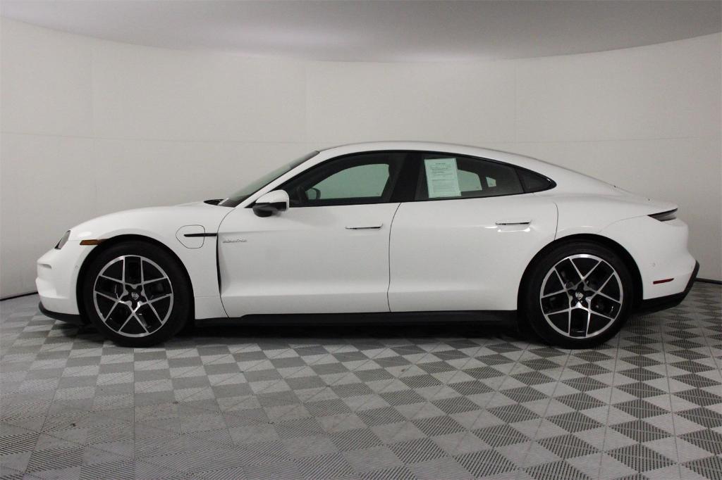 used 2025 Porsche Taycan car, priced at $116,888