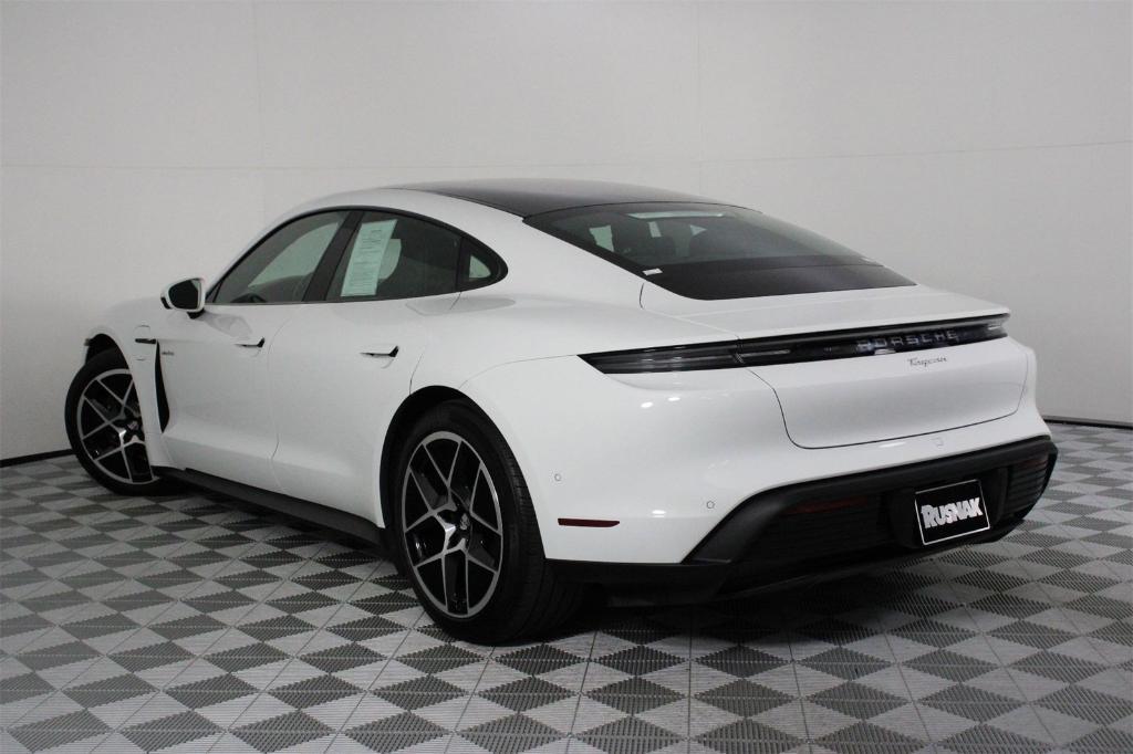 used 2025 Porsche Taycan car, priced at $116,888
