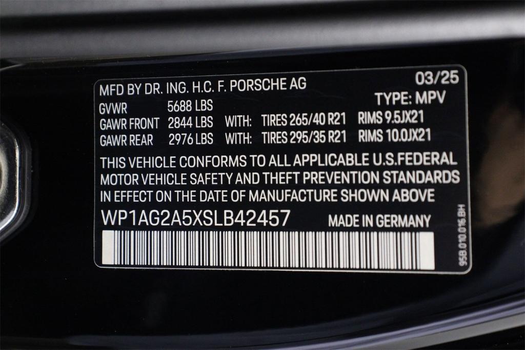 used 2025 Porsche Macan car, priced at $83,888