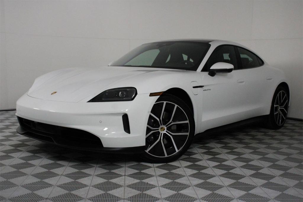 used 2025 Porsche Taycan car, priced at $103,888