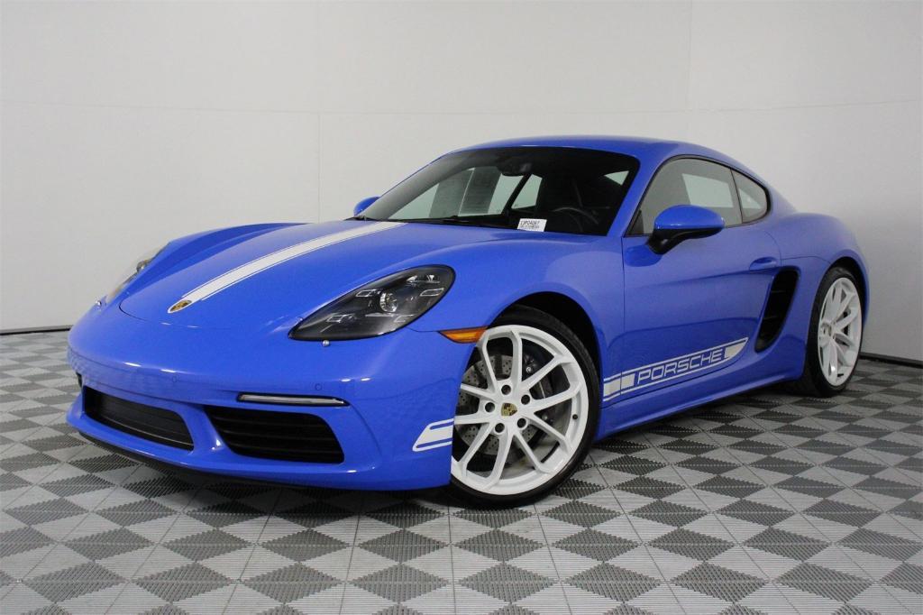 used 2024 Porsche 718 Cayman car, priced at $76,888