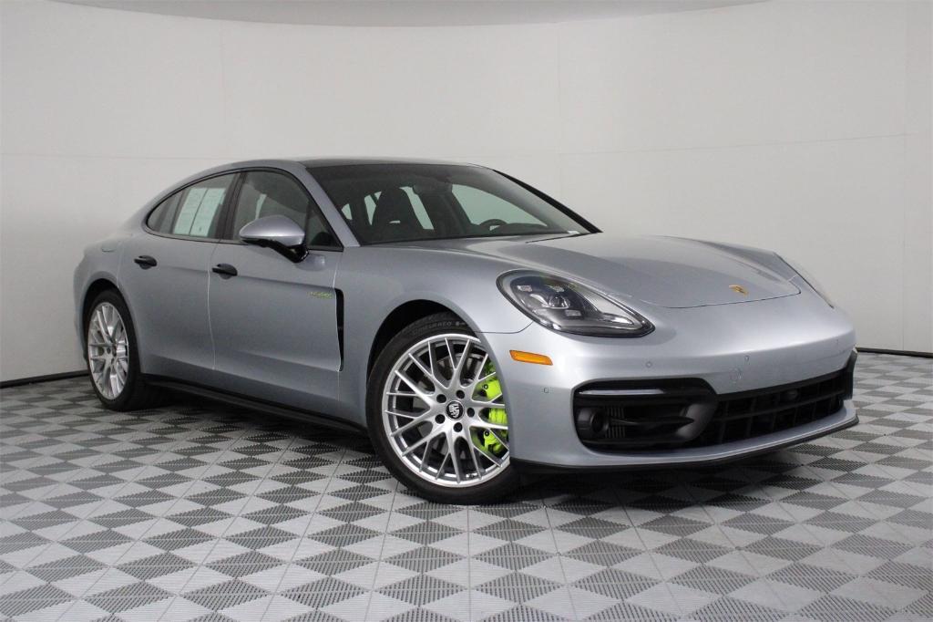 used 2022 Porsche Panamera e-Hybrid car, priced at $83,900
