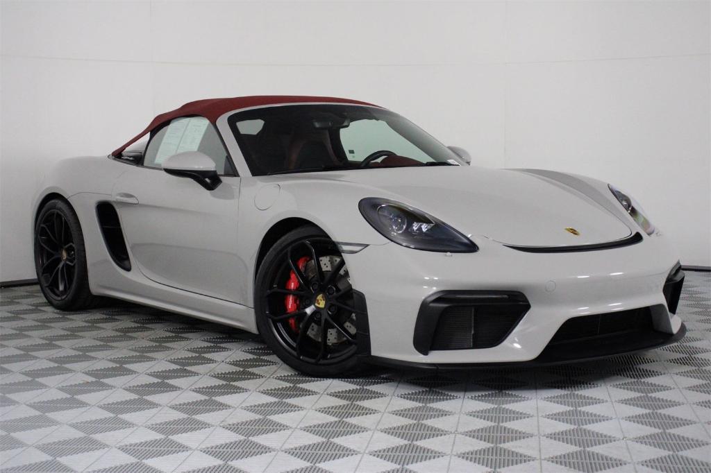 used 2022 Porsche 718 Spyder car, priced at $133,888