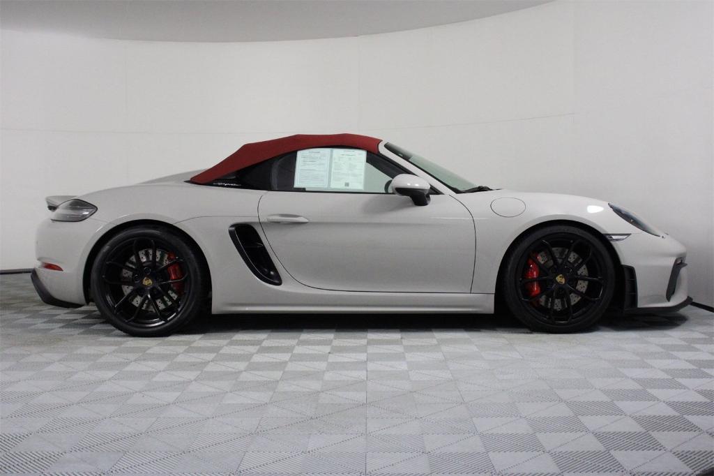 used 2022 Porsche 718 Spyder car, priced at $133,888