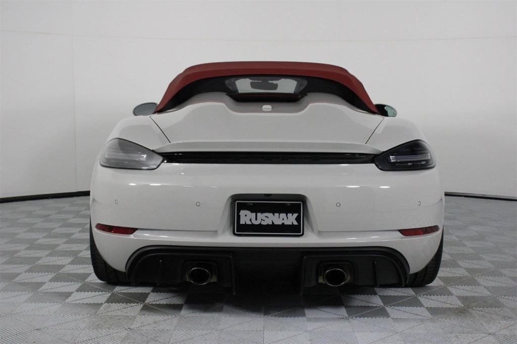 used 2022 Porsche 718 Spyder car, priced at $133,888