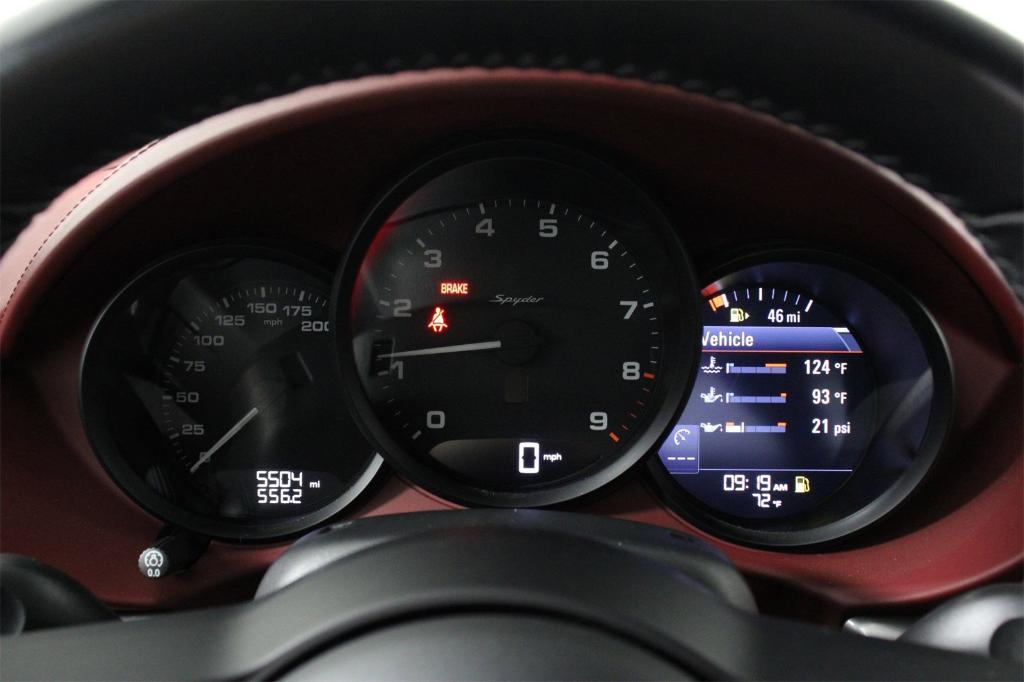 used 2022 Porsche 718 Spyder car, priced at $133,888