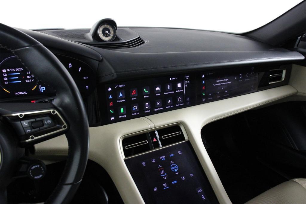 used 2022 Porsche Taycan car, priced at $75,888