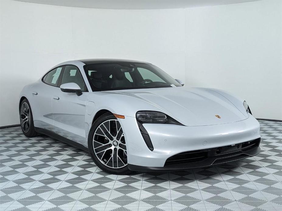 used 2024 Porsche Taycan car, priced at $98,888