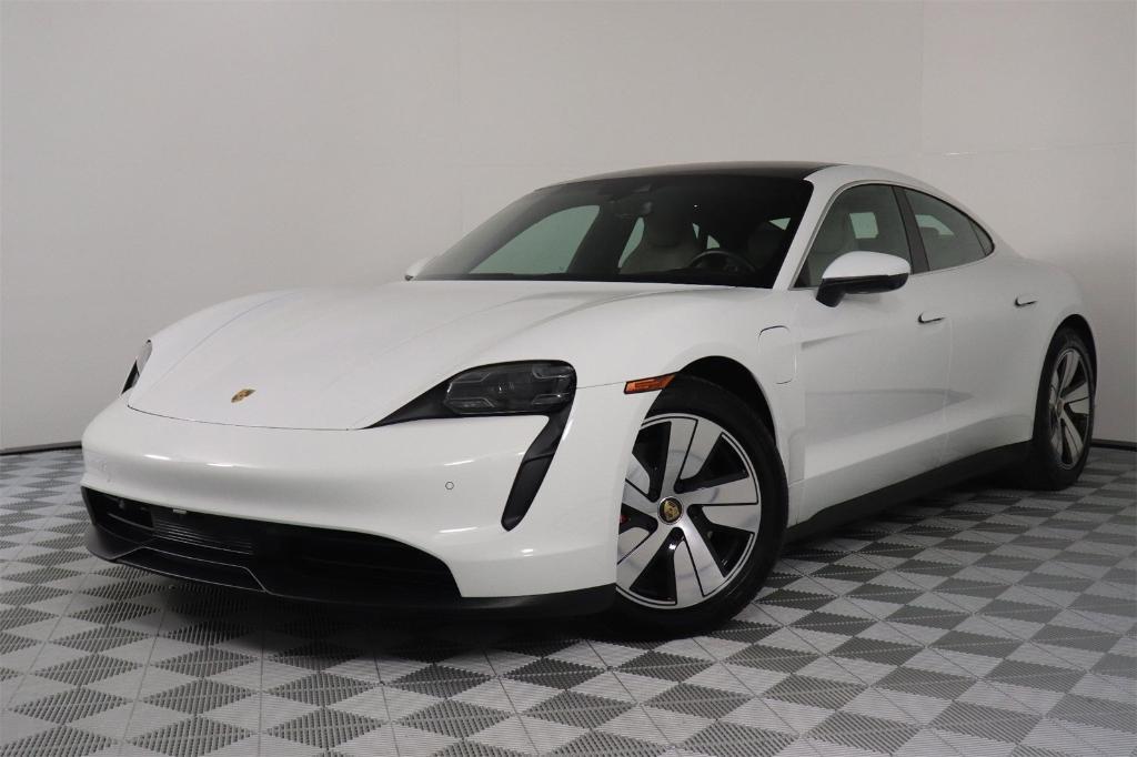 used 2021 Porsche Taycan car, priced at $65,888