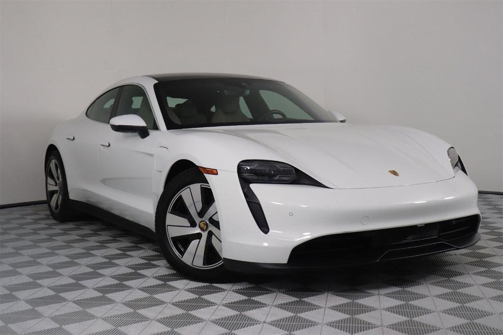 used 2021 Porsche Taycan car, priced at $65,888