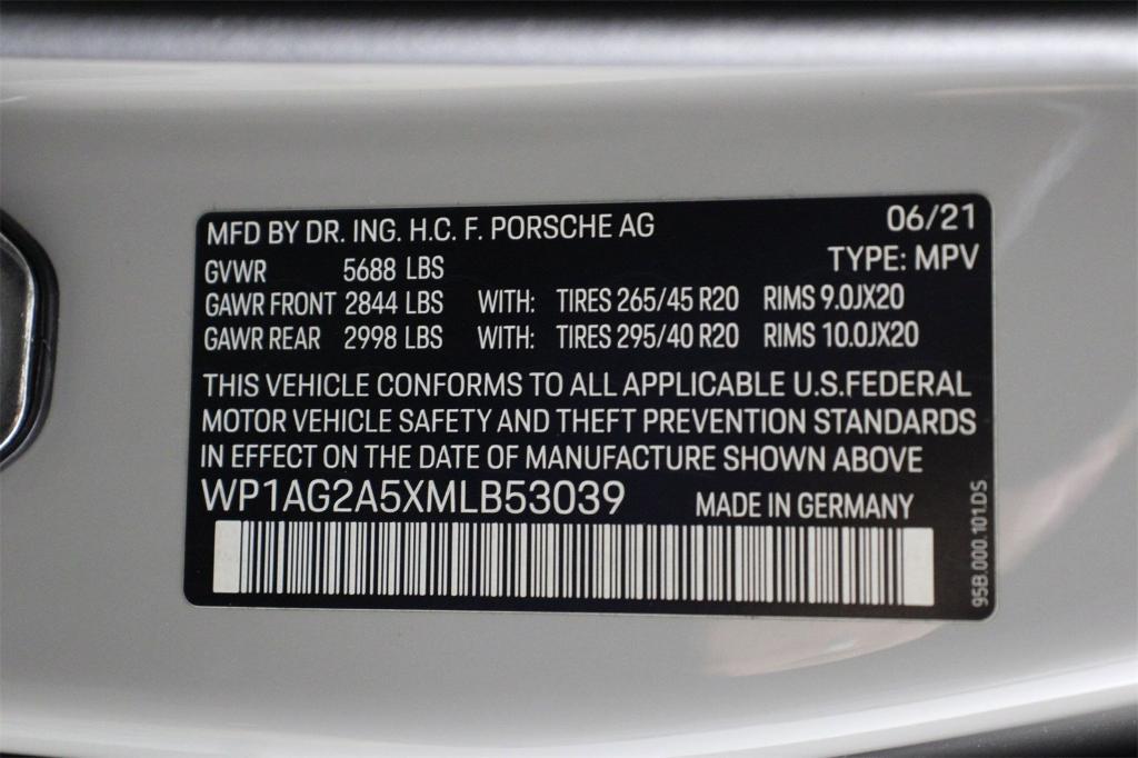 used 2021 Porsche Macan car, priced at $62,888