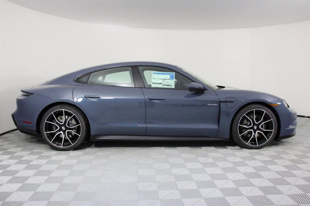 new 2025 Porsche Taycan car, priced at $122,895