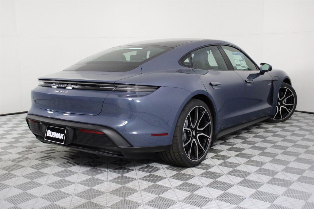 new 2025 Porsche Taycan car, priced at $122,895