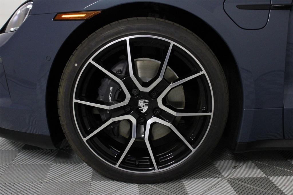 new 2025 Porsche Taycan car, priced at $122,895