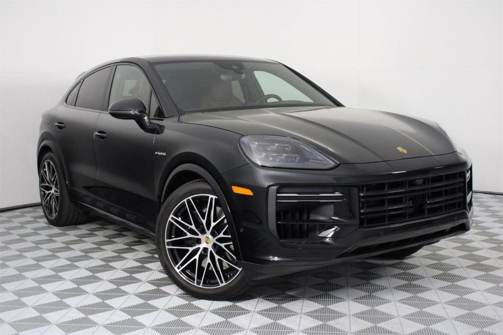 used 2024 Porsche Cayenne E-Hybrid Coupe car, priced at $153,888