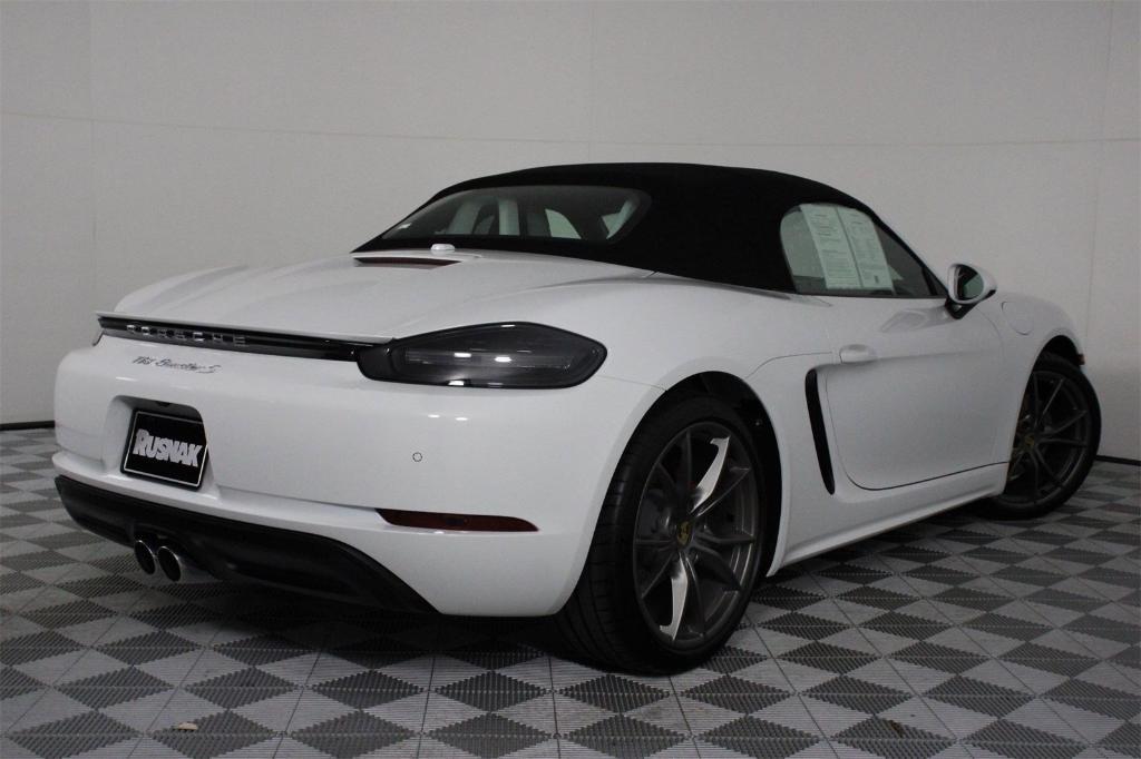 used 2025 Porsche 718 Boxster car, priced at $97,888