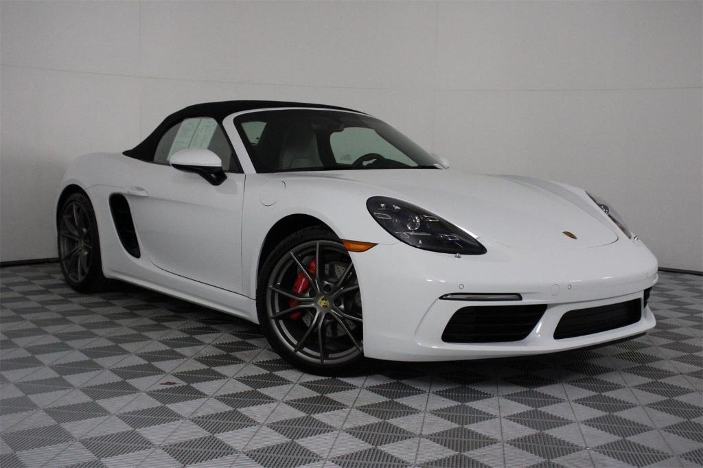 used 2025 Porsche 718 Boxster car, priced at $97,888