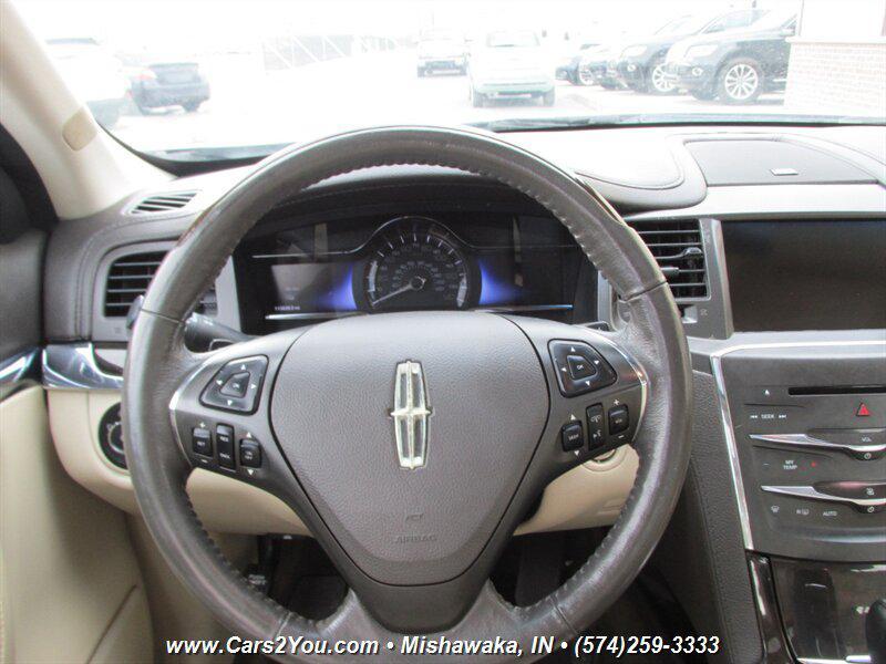 used 2015 Lincoln MKS car, priced at $9,850