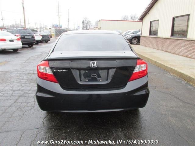 used 2012 Honda Civic car, priced at $6,995