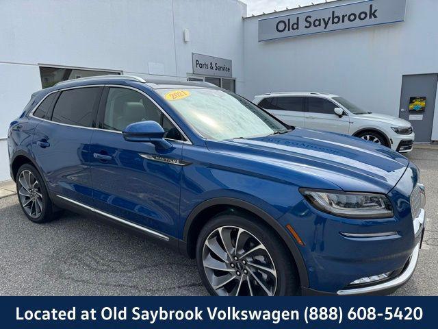 used 2021 Lincoln Nautilus car, priced at $34,636