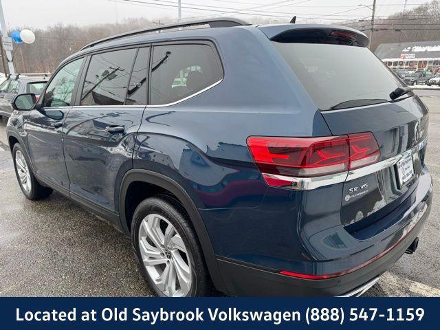 used 2021 Volkswagen Atlas car, priced at $27,634