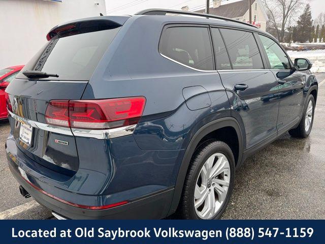 used 2021 Volkswagen Atlas car, priced at $27,634