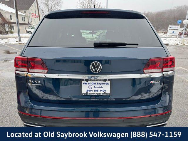 used 2021 Volkswagen Atlas car, priced at $27,634