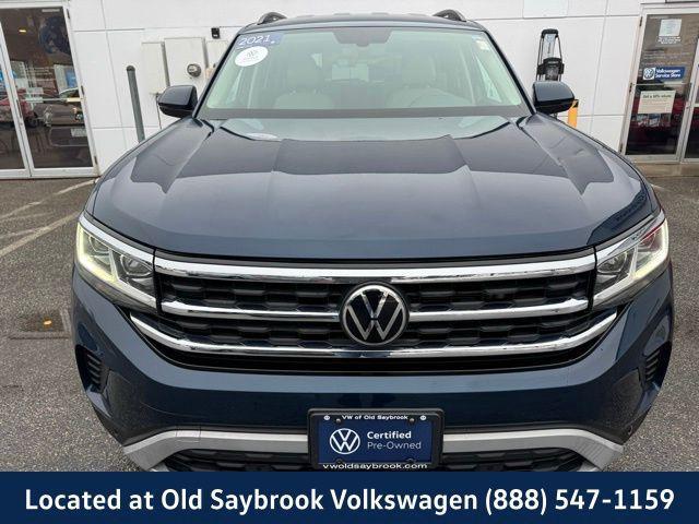 used 2021 Volkswagen Atlas car, priced at $27,634