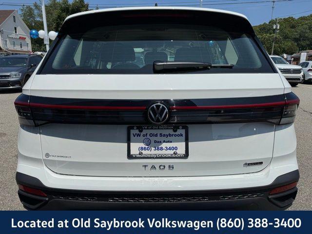new 2025 Volkswagen Taos car, priced at $25,450