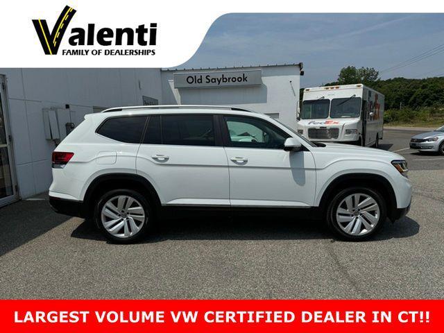 used 2021 Volkswagen Atlas car, priced at $31,456