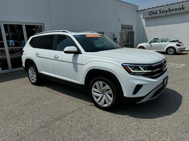 used 2021 Volkswagen Atlas car, priced at $31,456