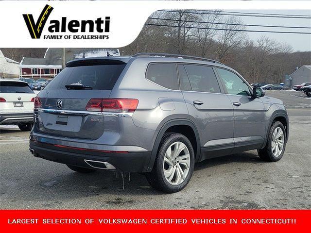 used 2021 Volkswagen Atlas car, priced at $23,728