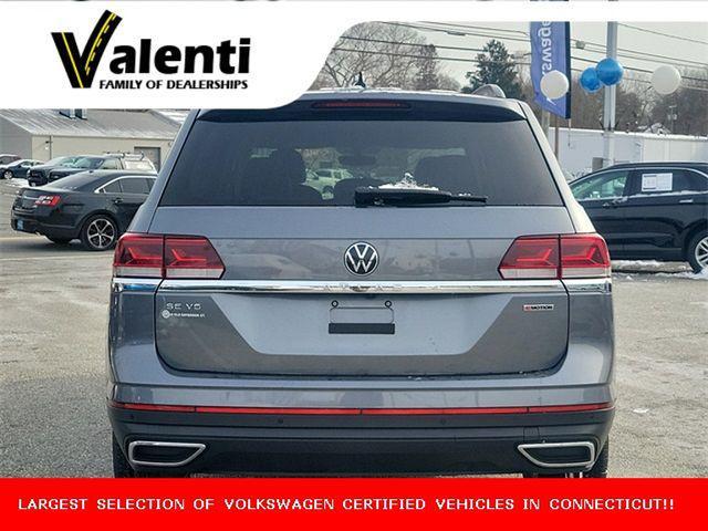 used 2021 Volkswagen Atlas car, priced at $23,728