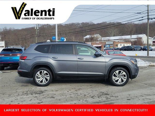 used 2021 Volkswagen Atlas car, priced at $23,728