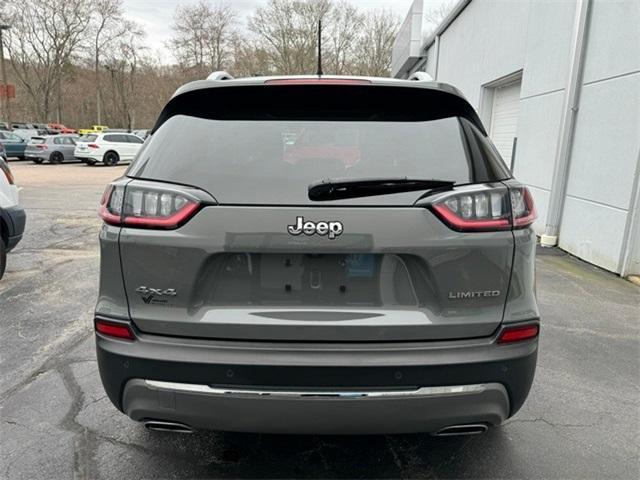 used 2021 Jeep Cherokee car, priced at $25,903