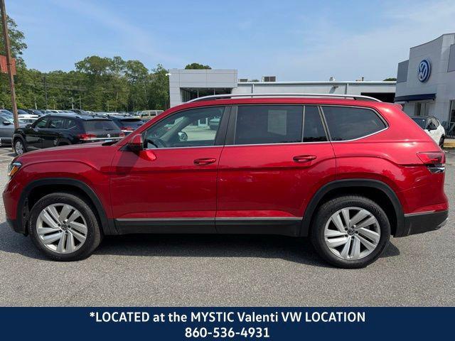used 2021 Volkswagen Atlas car, priced at $25,866